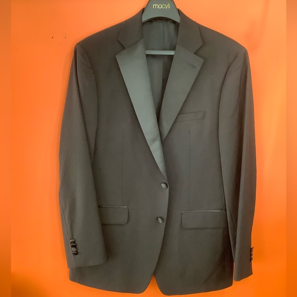 Calvin Klein X Slim Fit Tuxedo Suit - Picture 8 of 13